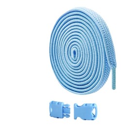 2 Stück Elastische Schnürsenkel ohne Binden, für Turnschuhe mit robustem einteiligem Verschluss – für Sneaker, Laufschuhe, Wanderschuhe & Sport – Unisex Schuhbänder für Herren, Damen & Kinder