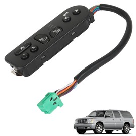 ANTUKO Front Left Seat Heater Switch Black Replacement for 2003-2006 Escalade Suburban Yukon 15116862 901196 901-196