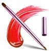 Retractable Lip Makeup Brush Portable Dual End Lipstick Brush Lipstick