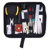 26Pcs Guitar Repairing Tool Kit Measurement Maintenance String Organizer Wrench
