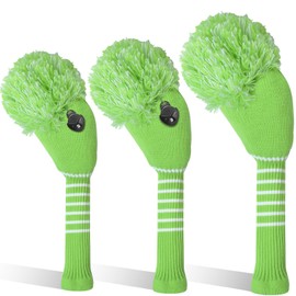 Golf Club Head Covers - Golf Head Covers Golf Club Covers,Funny Golf Club Sock Covers for Men & Women, Wooden Heads