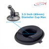 Digicharge Dashboard Beanbag Suction Holder Base with 89mm Disk For