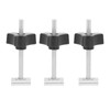10 Set T Track Kit Woodworking Slider Bolt Knob Accessories