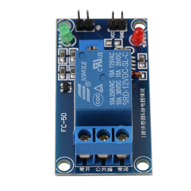 DC 12V Leaf Wetness Rain Sensor Relay Humidity Controller Weather