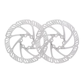Tektro Rotors Bike Disk Brakes 2x for Bikes/Ebikes, Front and Rear Set, 160mm (Surface 604 Shreds/Quads)