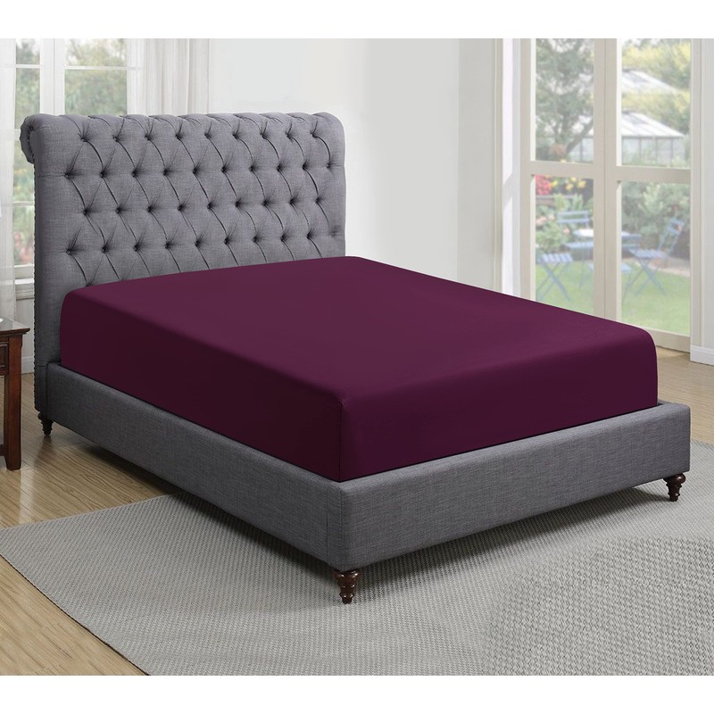 Sapphire collection 200 Thread Count 100% Egyptian Cotton Fitted Sheet