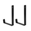 Levemolo 1 Pair Flowerpot Racks Wall Planter Hooks for Use
