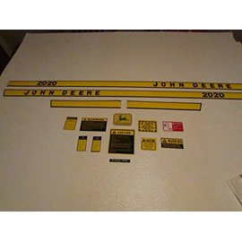 Decal Set with Caution kit for John Deere 2020 Tractor