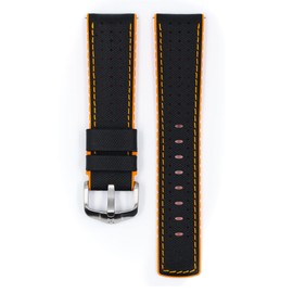 HIRSCH Men's Performance Watch Strap Model Robby 20 mm, Strap.