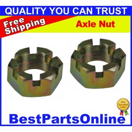 KOTEK CV Axle Nut M24x1.5 Castle NUT-20 for SUBARU Brat 82-87 (2-Pack)