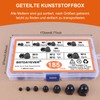 Cap Nuts High Shape Set 185 Pieces M3/M4/M5/M6/M8/M10/M12 Hexagonal Cap