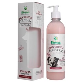 BIOMAA Shampoo Natural s Cardo Mariano y Aceite de Oliva 17.6oz500mL                                                                                  