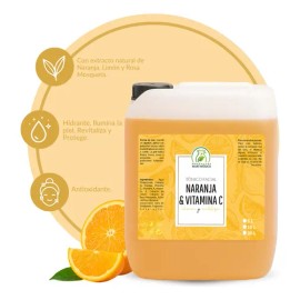 Tónico Facial Productos Mart Mexico Naranja Vitamina C 5L Piel Mixta