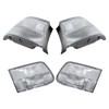 1409KMT Civic Tail Lights All Clear Lens Left & Right
