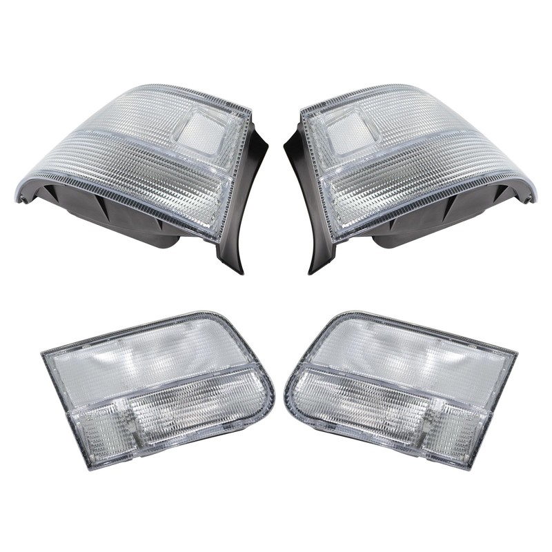 1409KMT Civic Tail Lights All Clear Lens Left & Right