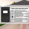 Kingdder 4 Pcs Garage Door Remote Compatible with Linear Delta