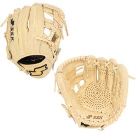 SSK Z5 Craftsman Youth Baseball Glove – 10.5” – 11” – 11.25” – 11.5” Right & Left Hand Throw (Camel - I Web, 10.5" - Right Hand Throw)