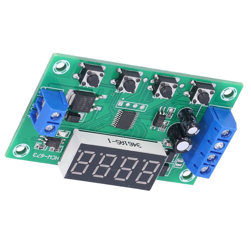 Trigger Cycle Timer Delay Switch Single Channel Circuit Board Power