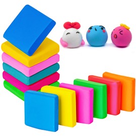 ROPTO Kneaded Erasers for Artists Drawing No Smudge 12 Pcs Moldable and Kneadable Gum Eraser Clay for Sketching – Fun Pencil Erasers for Kids Bulk Classroom Gifts for Students