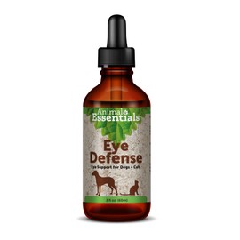 Animal Essentials Animal Essentials Eye Defense for Dogs & Cats - Eye Support, Ocular Health, Lutein-Rich Formula, Herbal Blend, Bilberry, Calendula, Veterinarian Recommended - 2 Fl Oz
