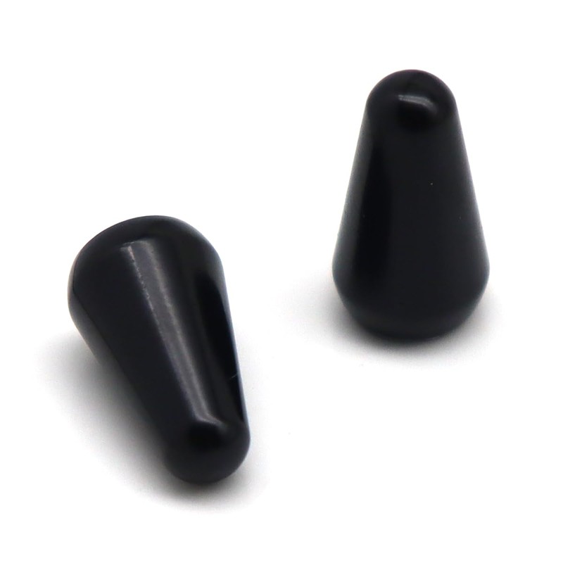 2pcs Guitar 5 Way Pickup Switch Tip Metal Switch Cap