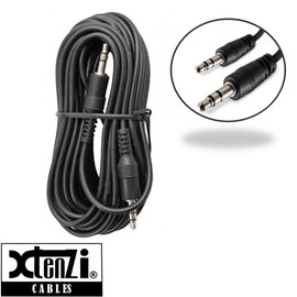 Xtenzi 3Pin Jack Flex Cable Wire Accessory for Bass Remote Knob Compatible with Kicker CX DX PX KEY500.1 Hideaway Amplifiers (5 Feet)