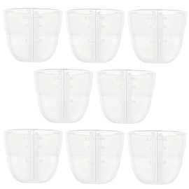 Maymom Dome Caps for Lansino Wide-Mouth Collar Ring, Spectra Wide-Mouth Collar Ring, Pigeon Wide-Mouth Collar Ring. Replace Lansino Bottle Cap, Compatible with Lansinoh Bottle Top, Lansino Bottle Lid