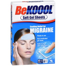 BEKOOOL BE KOOOL ADULT MIGRAINE GEL SHEET 4CT