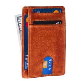 CALGARI® Italian Luxury Leather Minimalist Wallets | For Men and Women