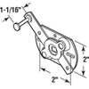Prime-Line GD 52120 Steel, Center Mount Swivel Latch with Fasteners,