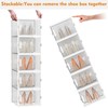 SIMPDIY Shoe Organizer, 12 Pack Shoe Storage Shoe Organizer for