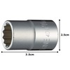 Tone 4DB-18 Socket (12-square) 1/2 inch (12.7 mm) Drive Angle
