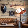 Vercraft 2 Pcs Adjustable Leather Hanging Straps Gun Axe Wall