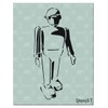 Stencil1 8.5-inch X 11-inch Stencil Robot