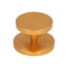 Double Head Coffee Powder Tamper Non Corrosive Aluminum Dual Sided