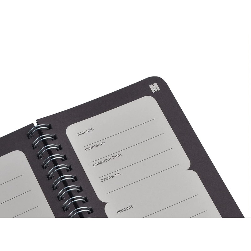 SHADE TREE GREETINGS Open Sesame! Keyhole Password Keeper Notebook (3.5X6)