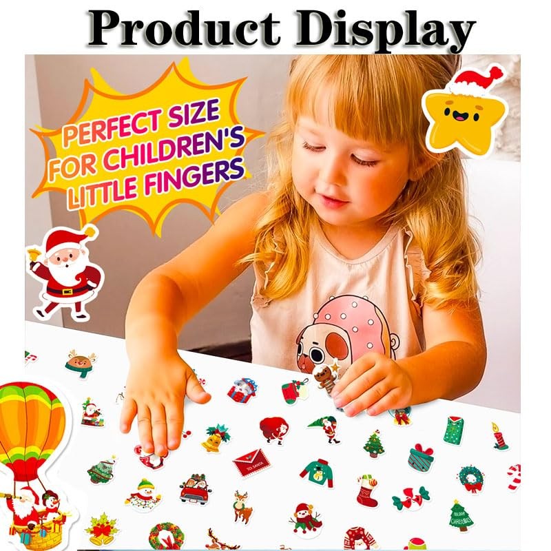 50 Sheets of Christmas Sticker Crafts