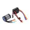 3650 4300KV No Sense Brushless Motor with 60A Waterproof ESC