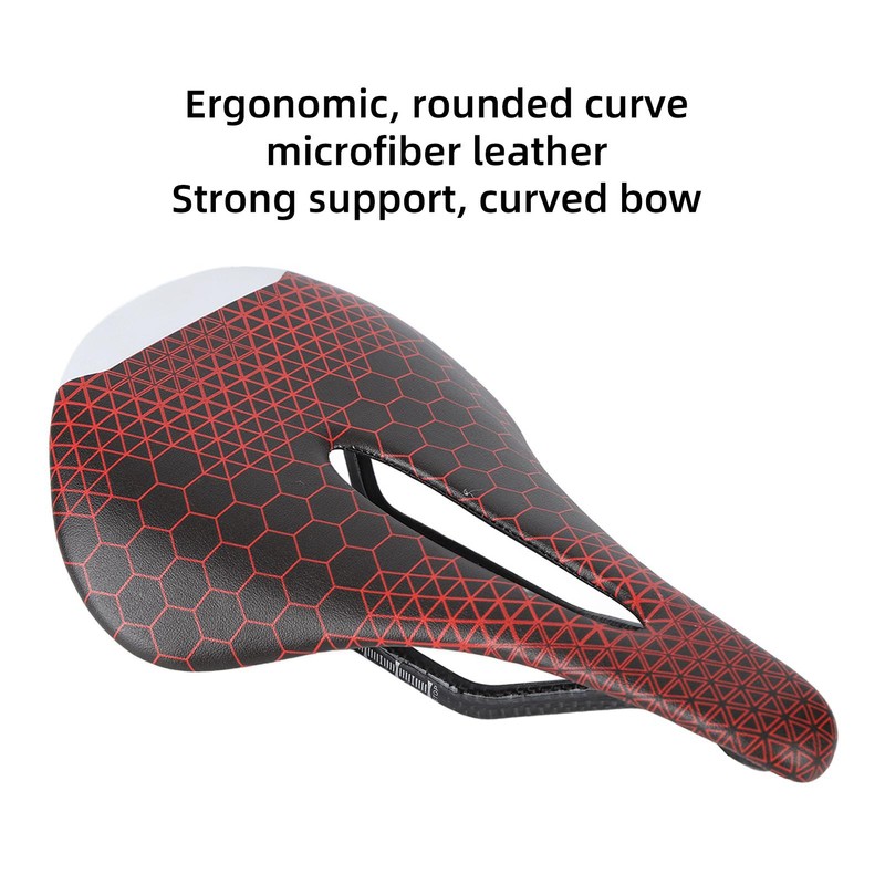 Road Bike Saddle Carbon Fiber Ultra Light Wear Resistant Stereogel