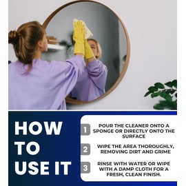 Lysol Lemon Breeze Scent All Purpose Cleaner Spray 32 oz Bundle with Microfiber Cloth - Powerful Multi-Purpose Cleaning Spray for Tough Grease and Soap Scum Removal - (4 Items)