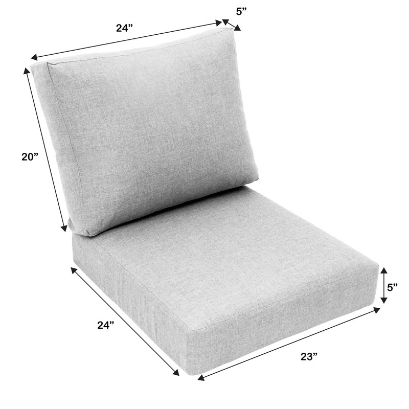 Eddie Bauer Lounge Cushion, 23" X 24" X 5", Cast