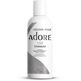 Adore Semi-Permanent Haircolor #155 Titanium 4 Ounce (118ml)