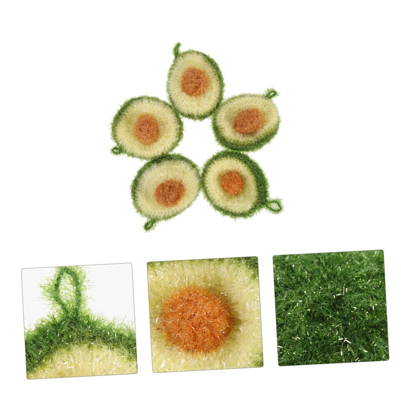 LIFKOME 5-Pack Dishwashing Scourers Dishwasher Dishwashing Pads Household Dish Sponges