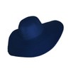 WITHMOONS Straw Hats for Women Floppy Sun Navy Blue Hats