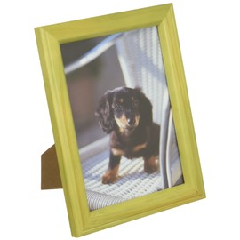 FUJICOLOR 27540 MT-K2 Photo Frame, Picture Frame, L/Postcard/2L Wooden, Green