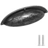 Decoranddecor Cup Shell Half Moon Handles Knob Door Pull Handle