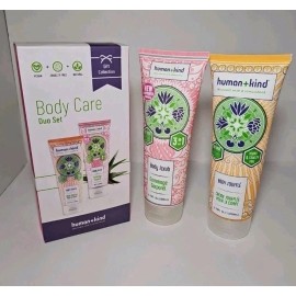 Human+Kind Body Souffle + Body Scrub Human+Kind 6.76 oz Each (2 Tube Pack) Duo Box Set