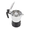 Double Valve Moka Pot Coffee Maker Pot Classic Octagonal Shape