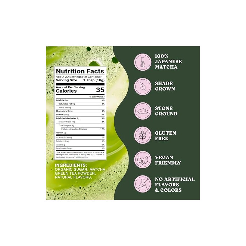 Harmony Lavender Matcha Powder Sticks - Calming and Antioxidant-Rich