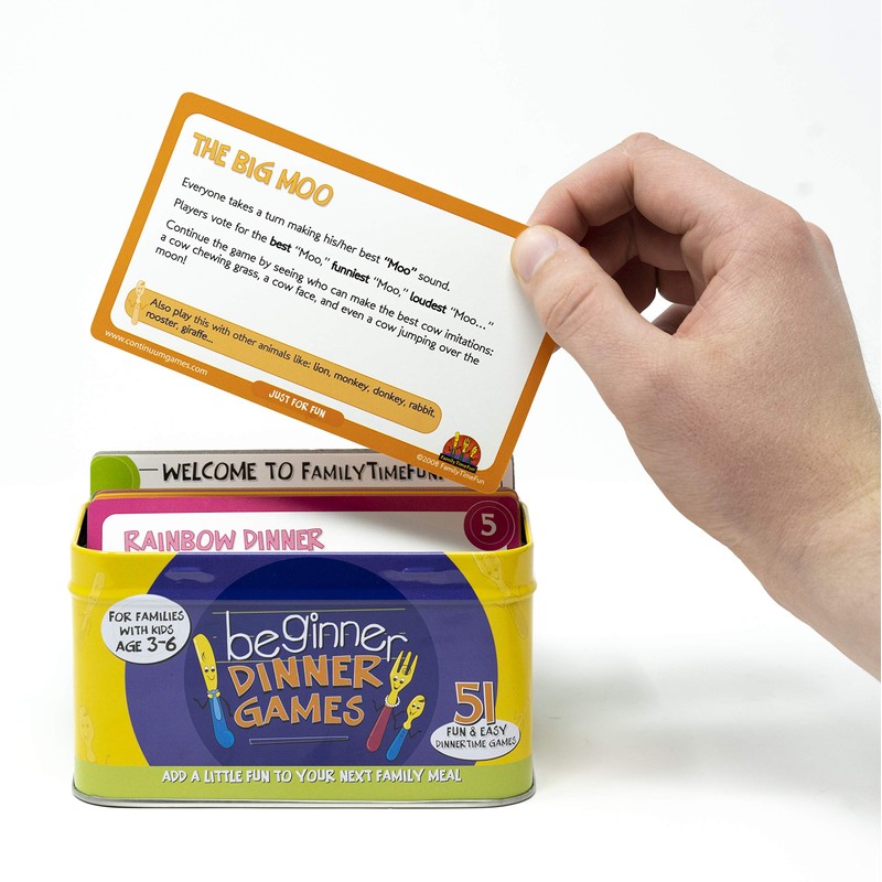 Continuum Games Beginner Dinner Games - Family Dinnertime Fun